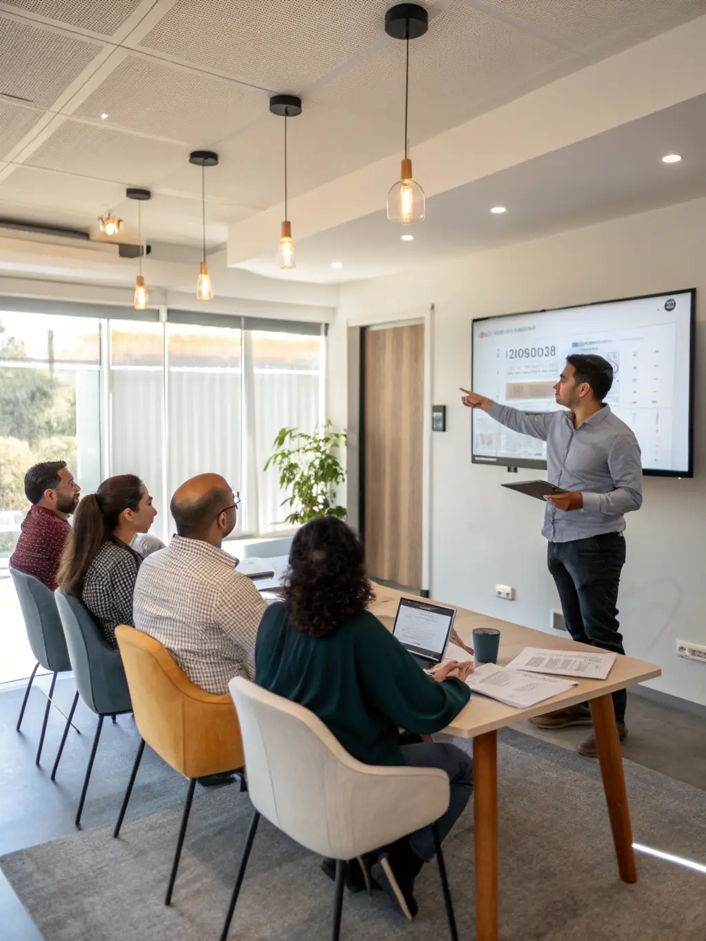 A visual representation of Ocelotlxyyn's commitment to leadership development, showing a leader inspiring their team.